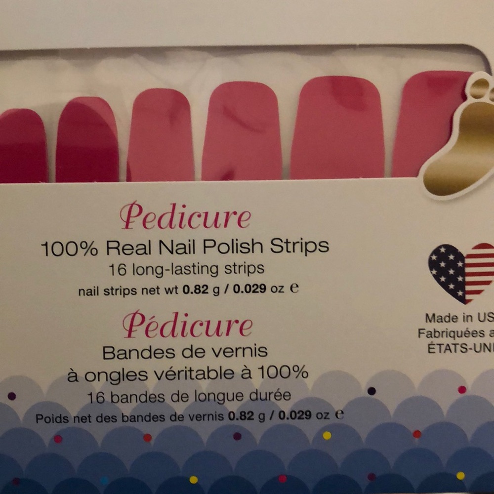 Color Street Pedicure Seoul Sister Dry Polish